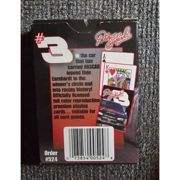 Dale Earnhardt Deck Of Cards Used - Picture 2 of 4